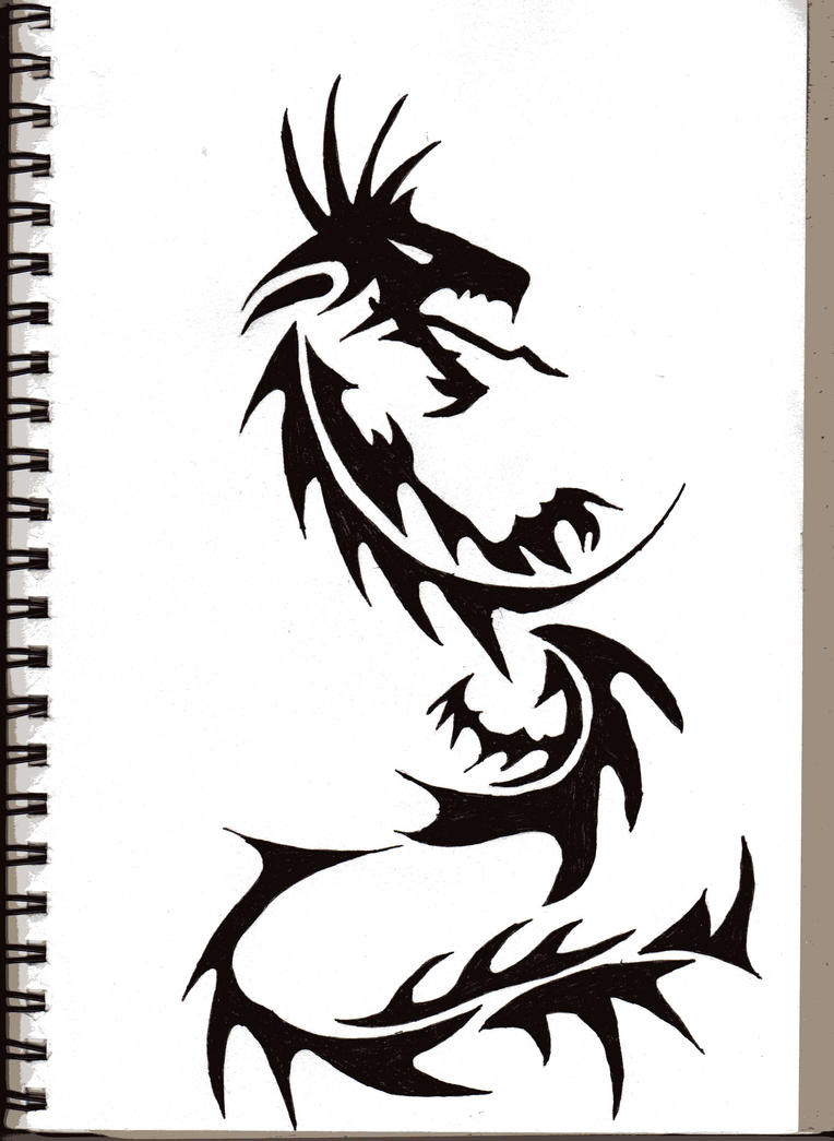 Tattoo Dragon by krankhaftengel on deviantART