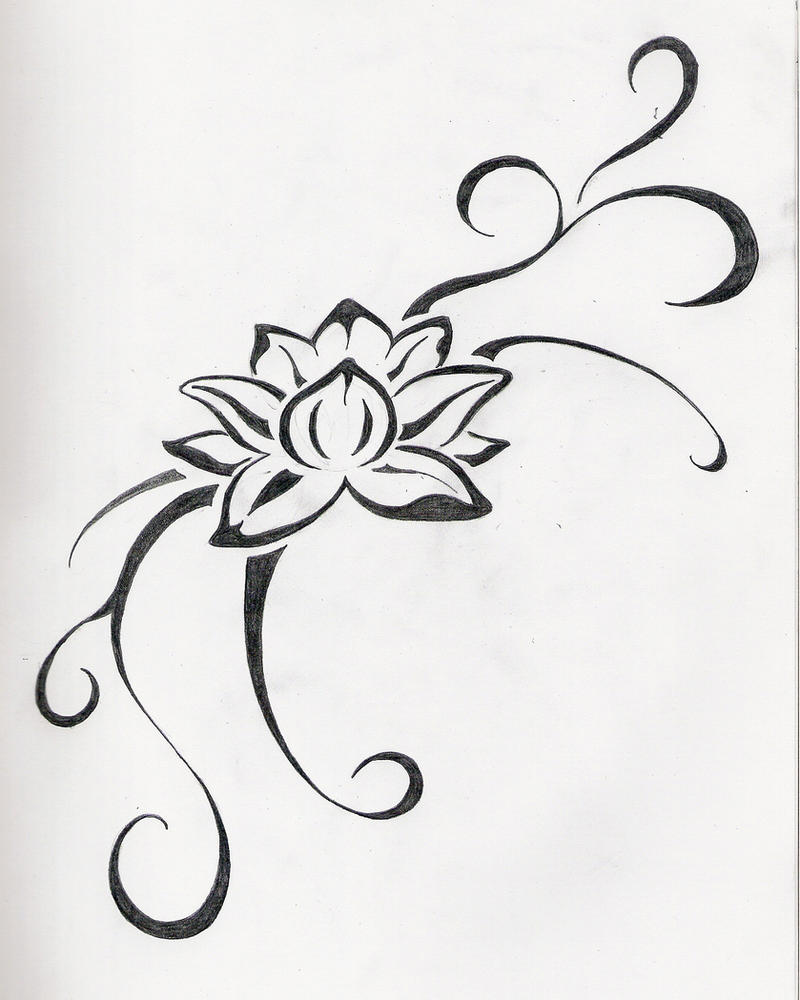 Flower for Emi - flower tattoo