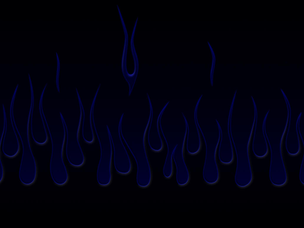 Flames   Blue Black Ghost by jbensch