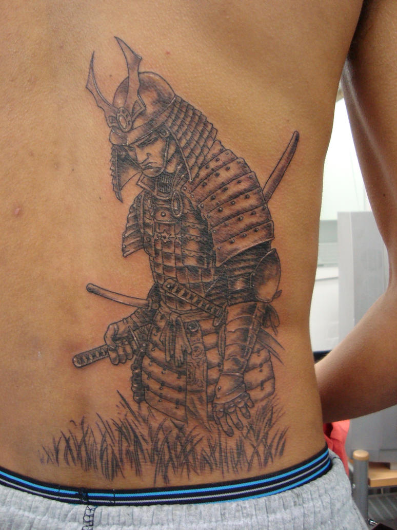 Female samurai warrior tattoos
