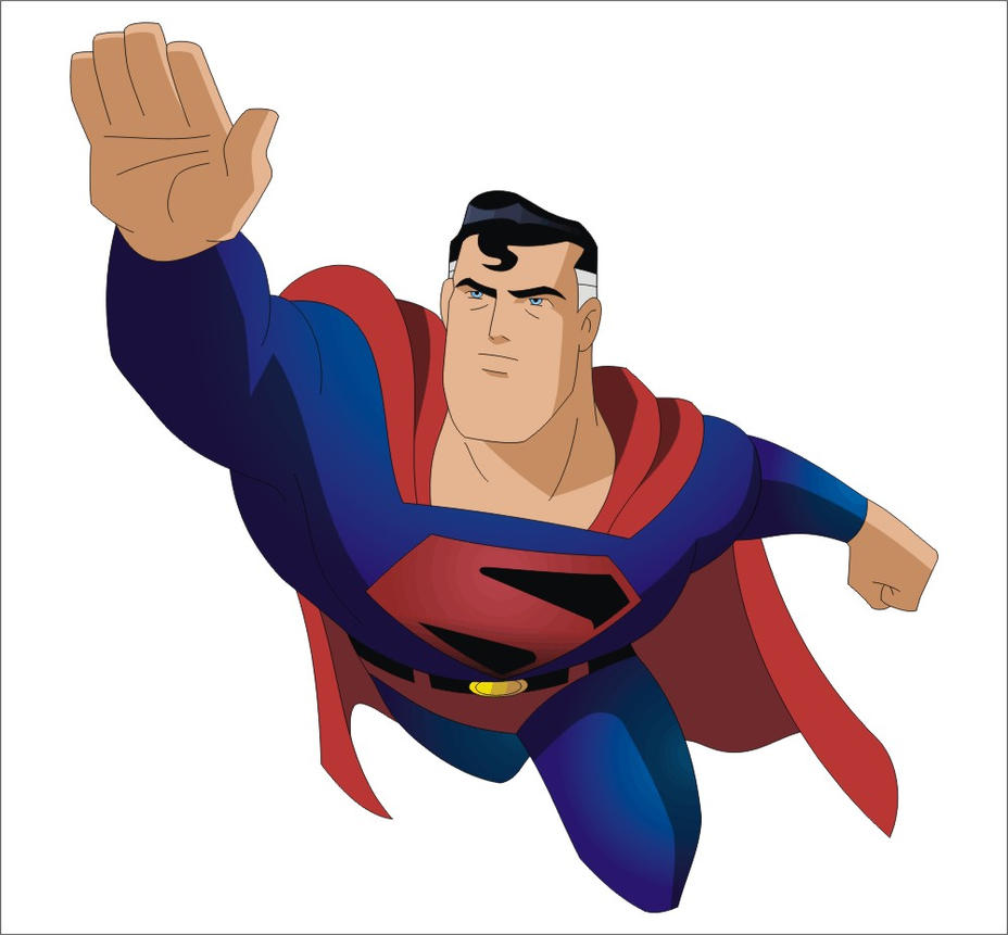 flying superman clipart - photo #42