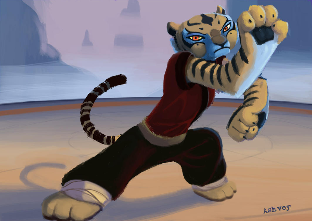 Tigress from Kung Fu Panda by ashvey on DeviantArt