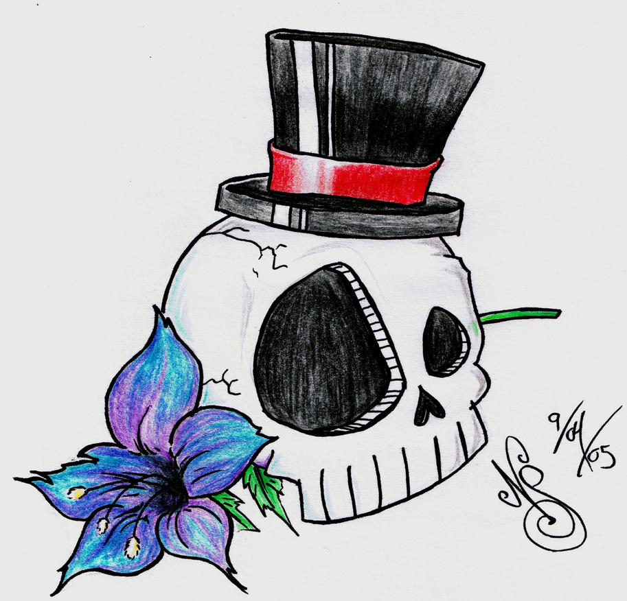 Dead Showmanship - flower tattoo