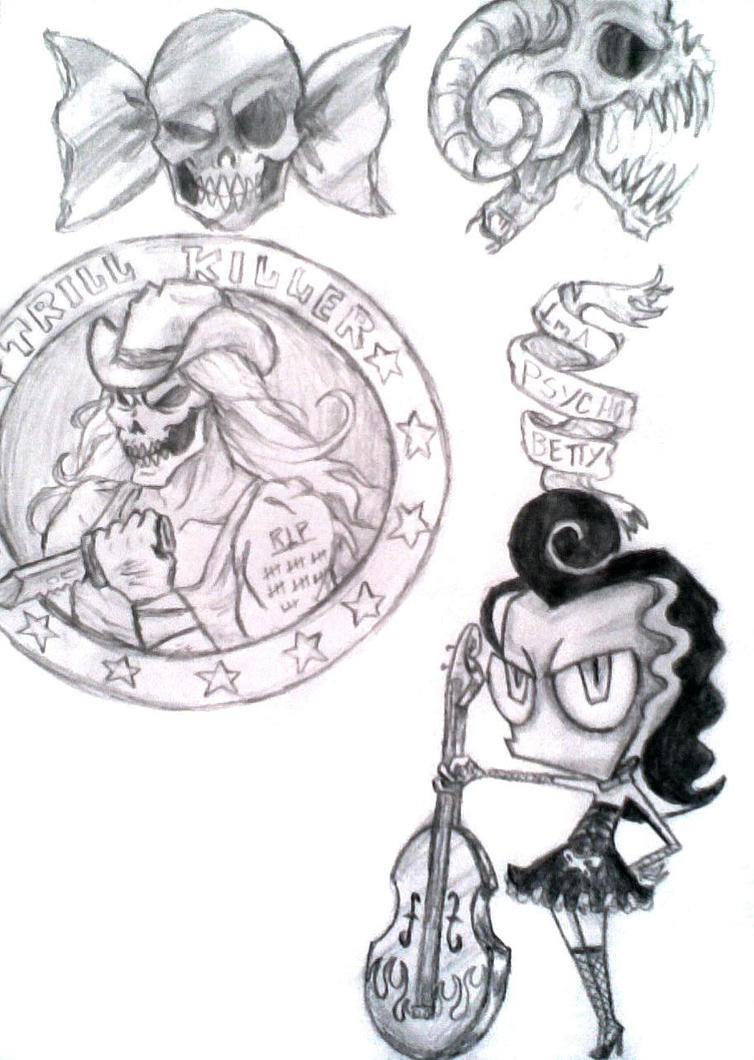 star tattoos sketches