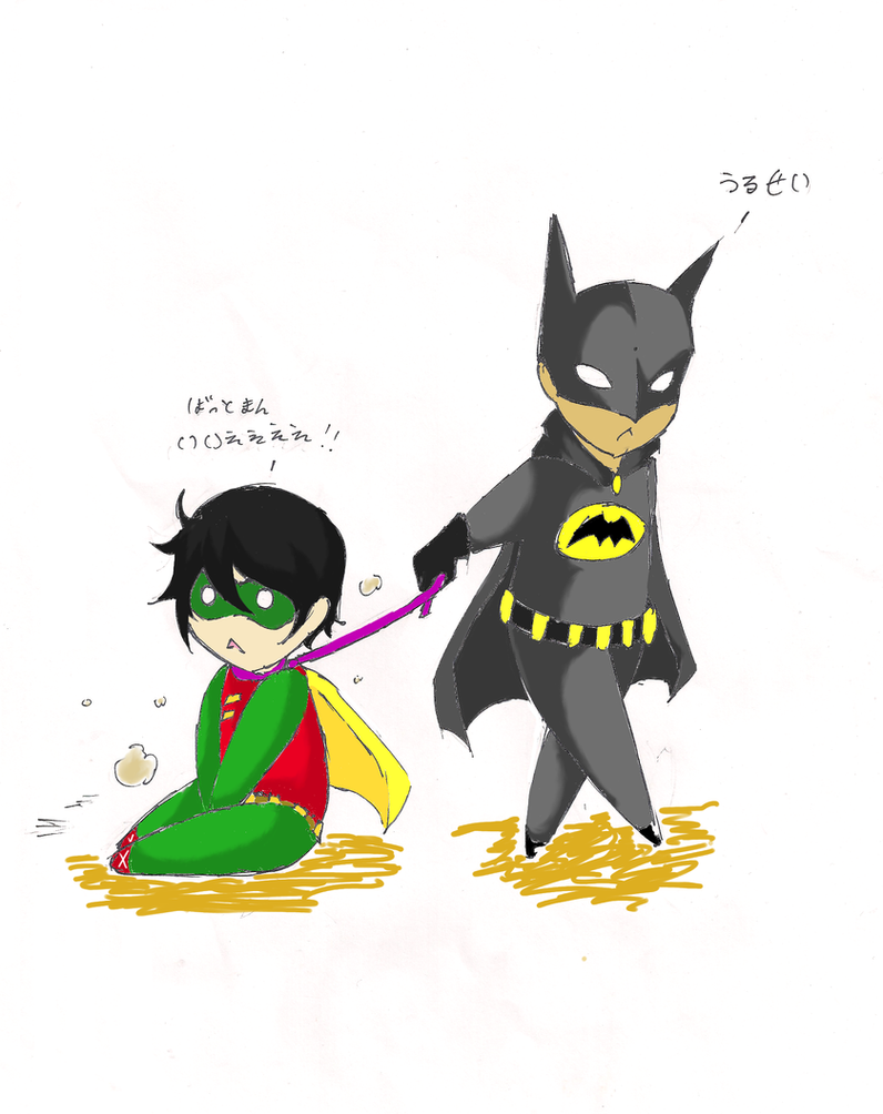 Batman and Robin by The-Butterses