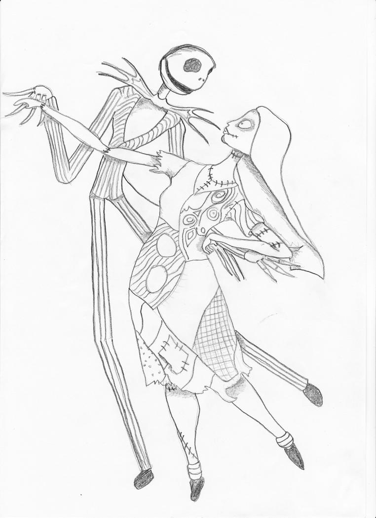 jack nightmare before christmas coloring pages - photo #31