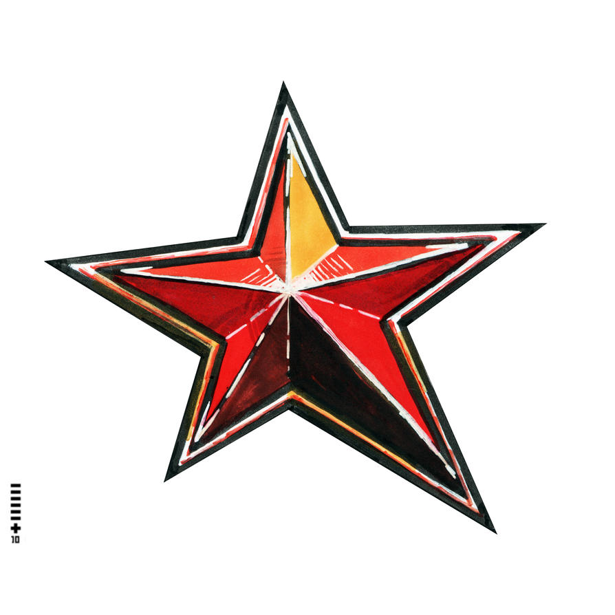 Red star by SteveGolliotVillers on DeviantArt