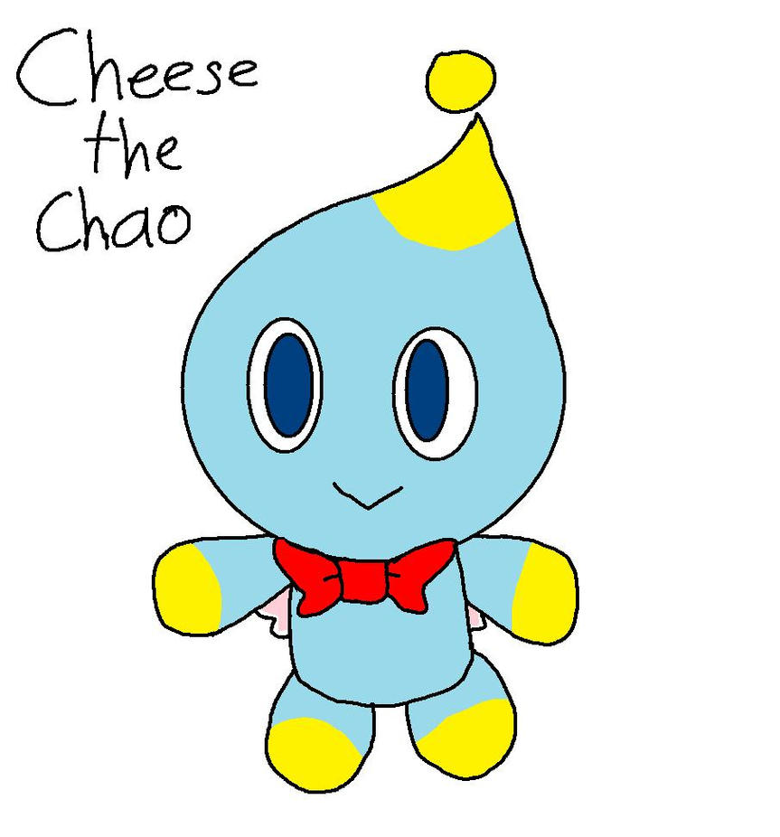 Cheese the Chao by sally219 on DeviantArt