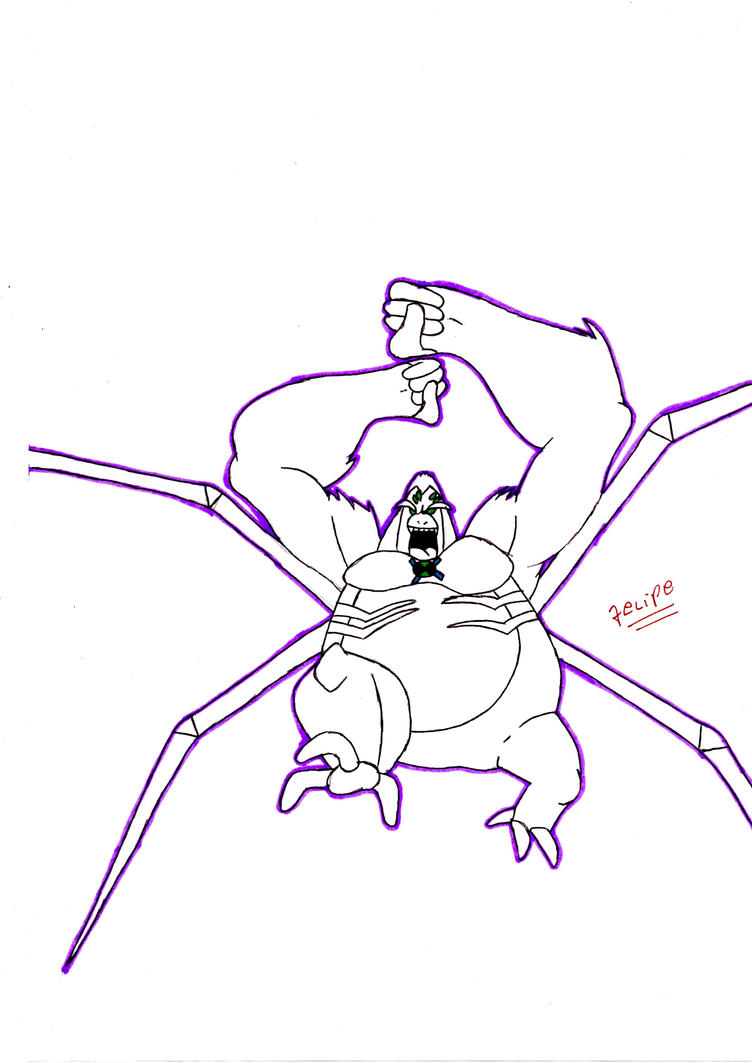 ultimate spider monkey coloring pages - photo #14