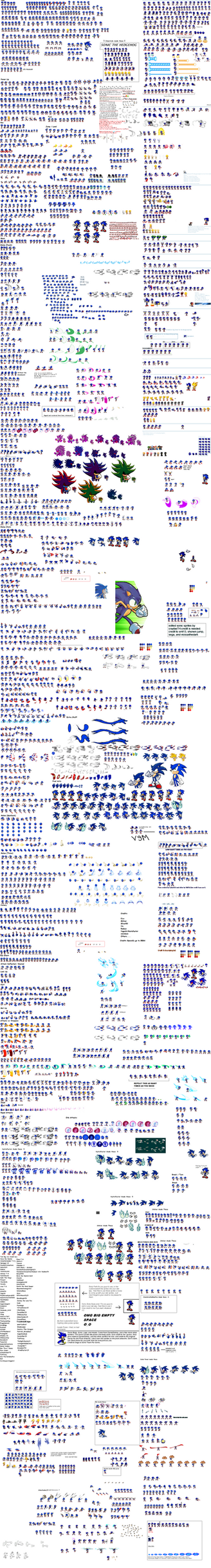 Sonic Ultimate Sheet 2 By Acespider7 On Deviantart