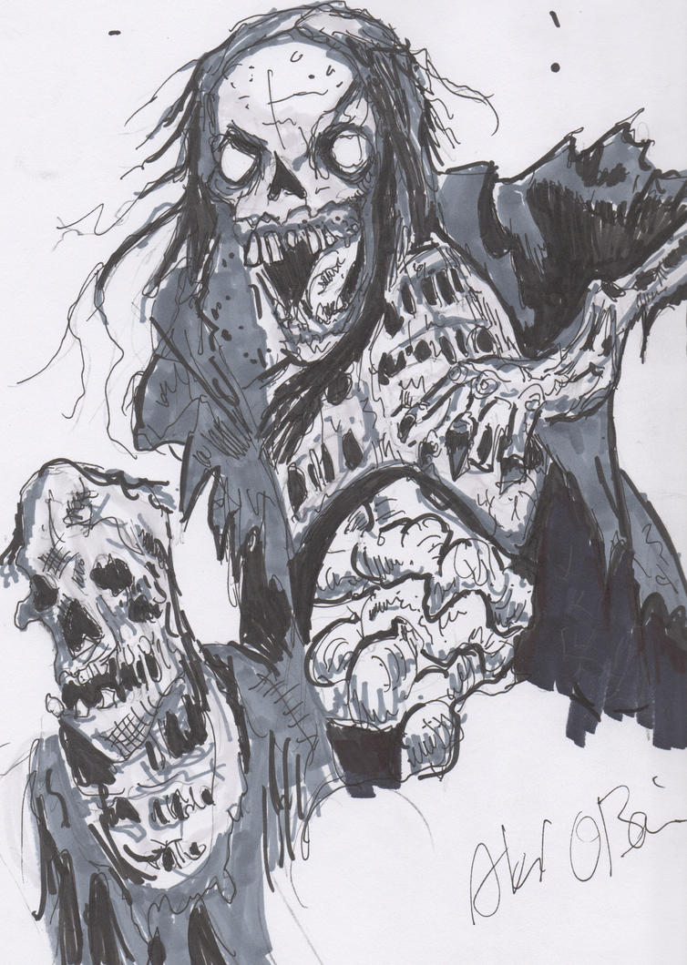 How To Draw Rob Zombie Rob Zombie Step 3 | Apps Directories