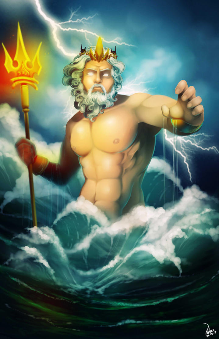 Commission: Poseidon by Ernz1318