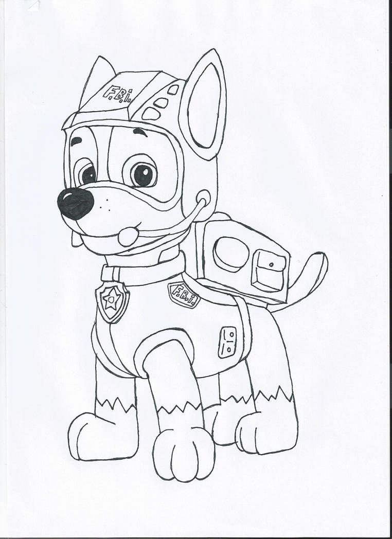 name coloring pages chase - photo #31