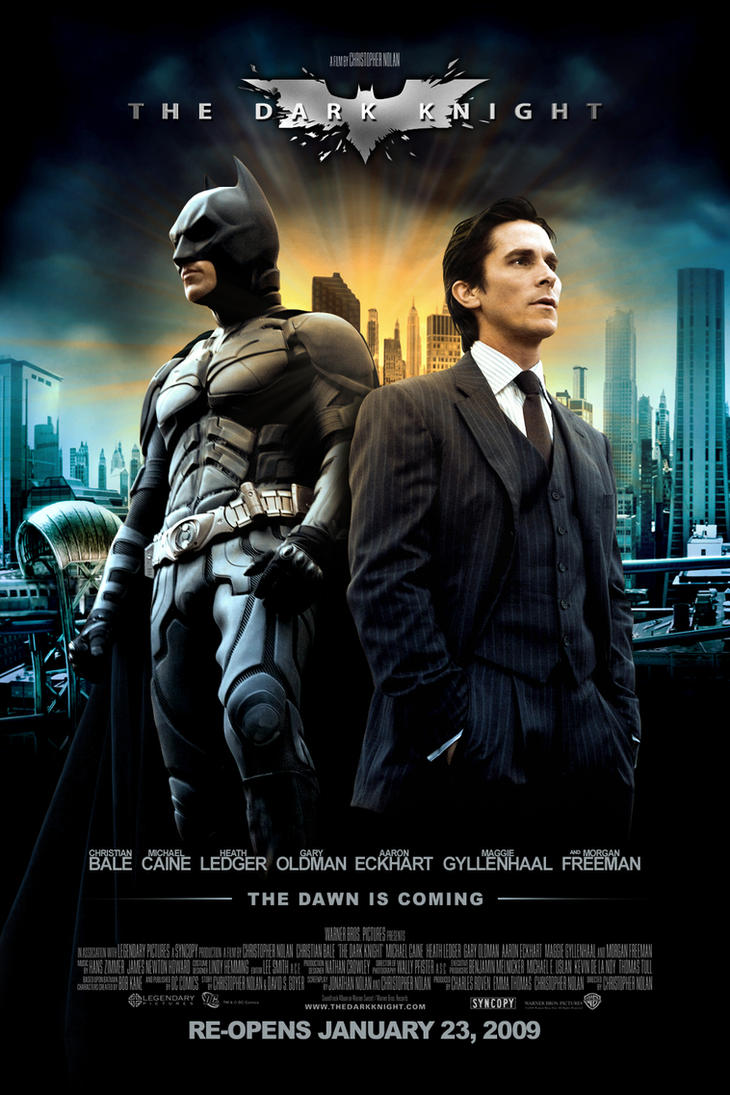 The Dark Knight 1-23-09 Poster by J-K-K-S