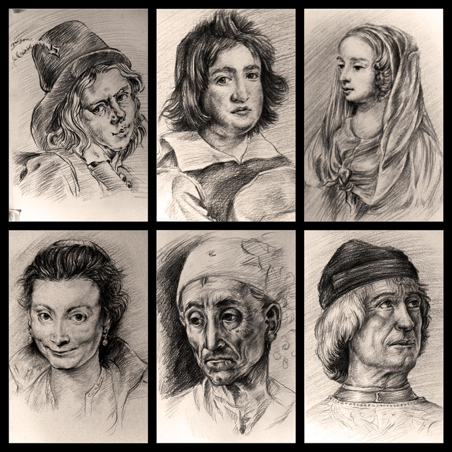 Drawing study from old master since 2003 #2