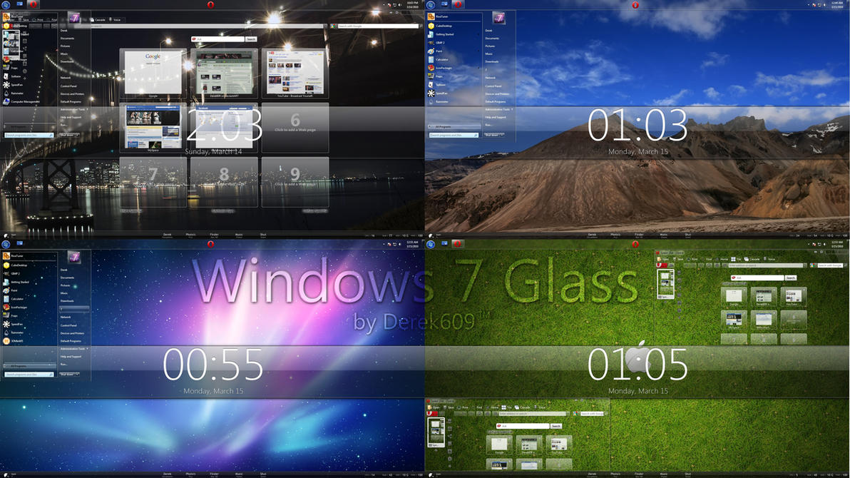 RE: Zmiana wyglądu Windows 7 - Themes, Kompozycje, SteelOrb i inne!