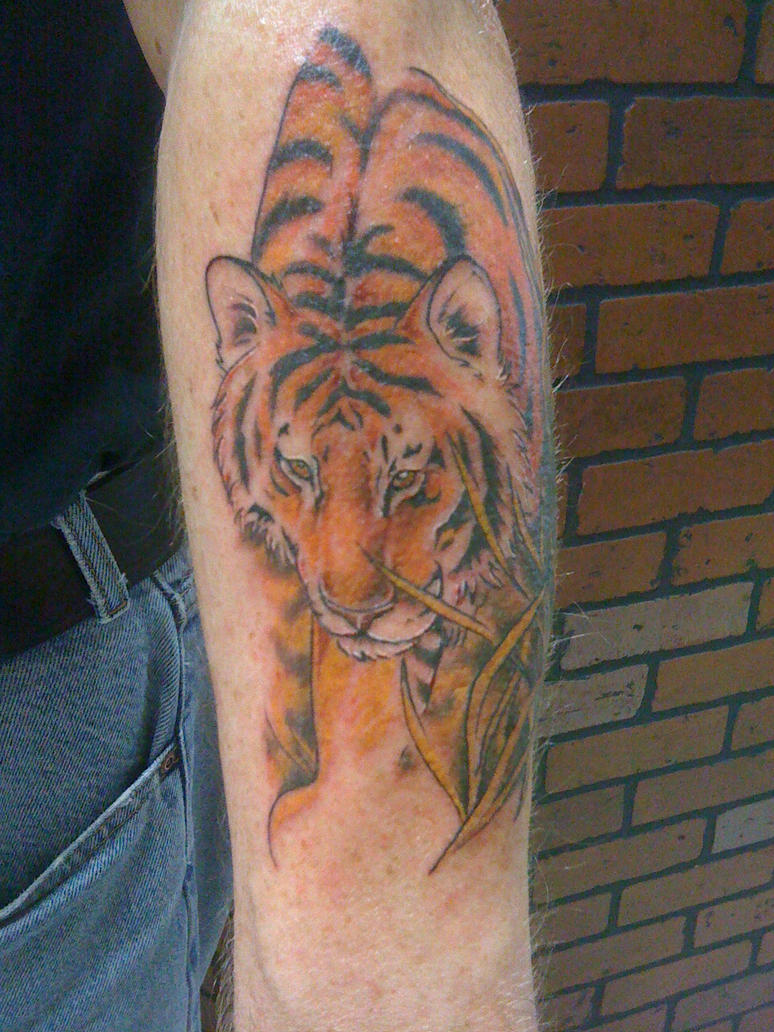 Color Tiger Tattoo by Ventiscaseer on deviantART