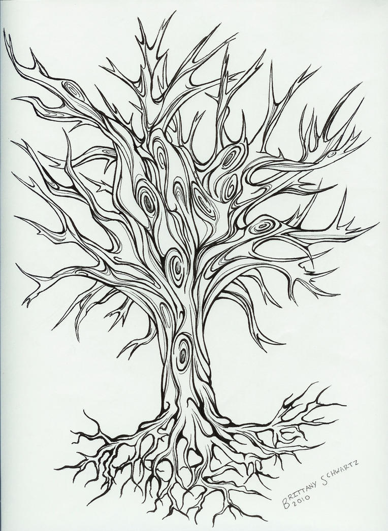 Tree Tattoo Design by