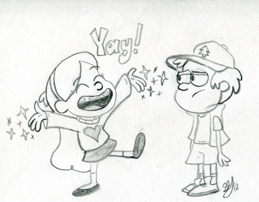 mabel and dipper coloring pages - photo #17