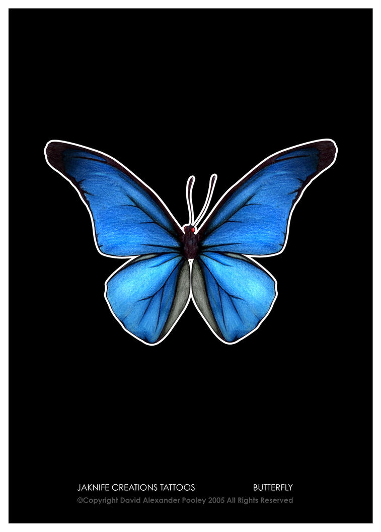 Tattoo Design butterfly by