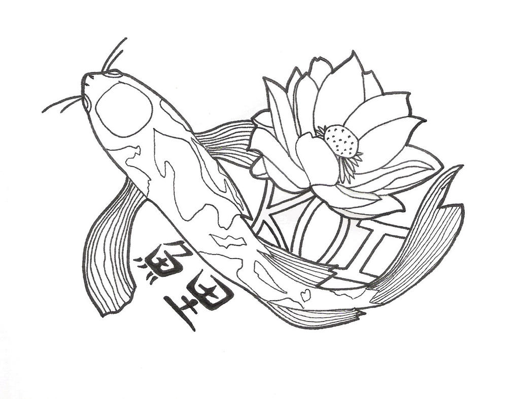 Koi Fish Tattoo - One of the