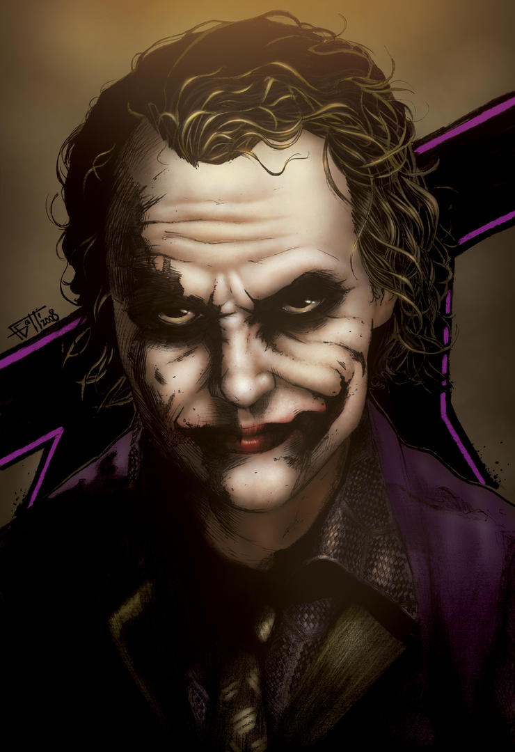 Ledger Joker by JWadeWebb on deviantART