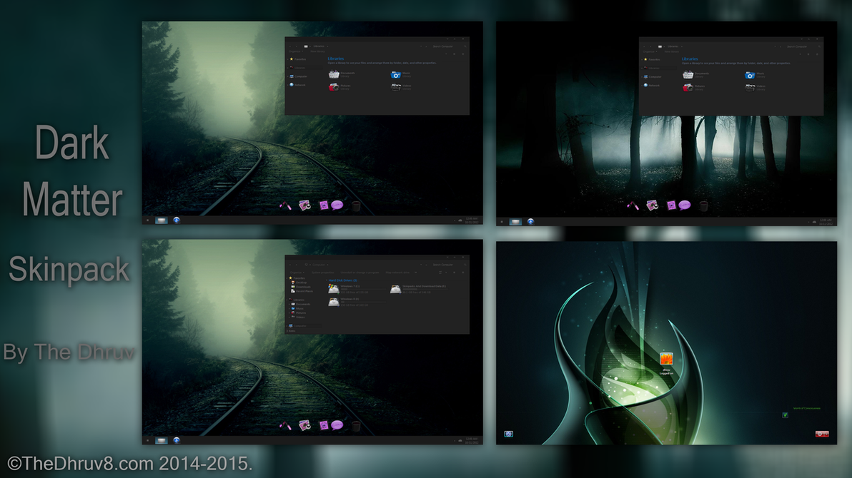 Exo theme for Win8/8.1 and 7