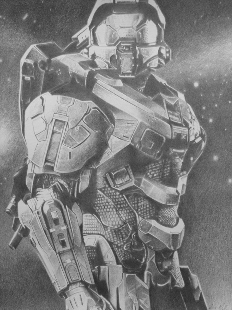Halo - Master Chief - Finished by RichWalker on DeviantArt
