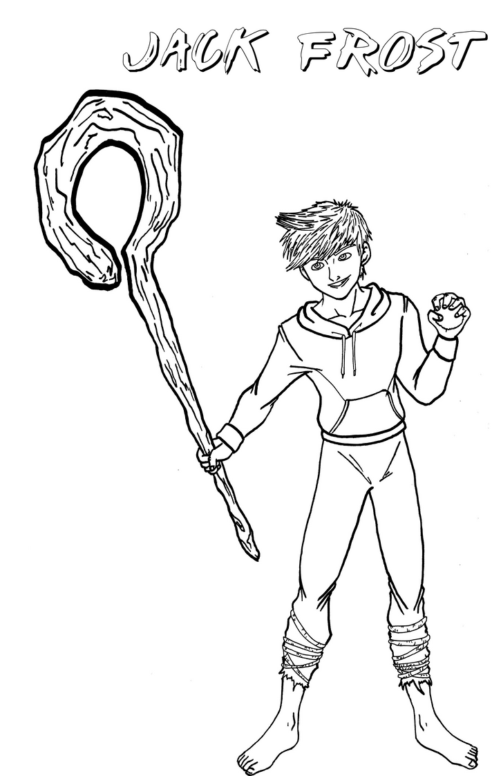 jack frost coloring pages - photo #10